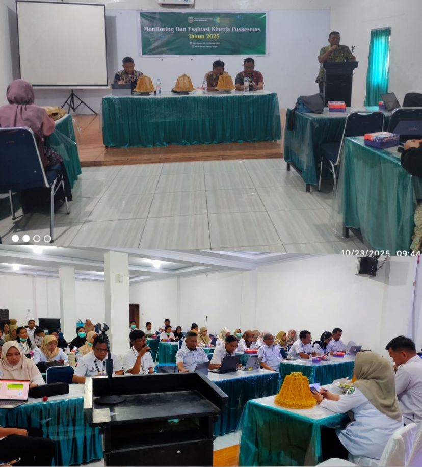 Monitoring dan Evaluasi Kinerja Puskesmas Mamuju Tengah 2025